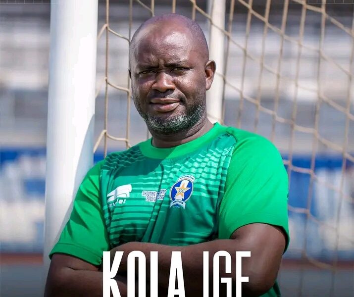 Flamingos Goalkeeper Coach, Kola Ige, Shares Insight During Shooting Stars Training Session