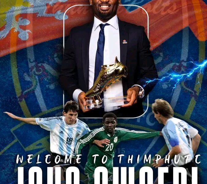 Thimphu City FC Sign Former Nigeria International John Owoeri