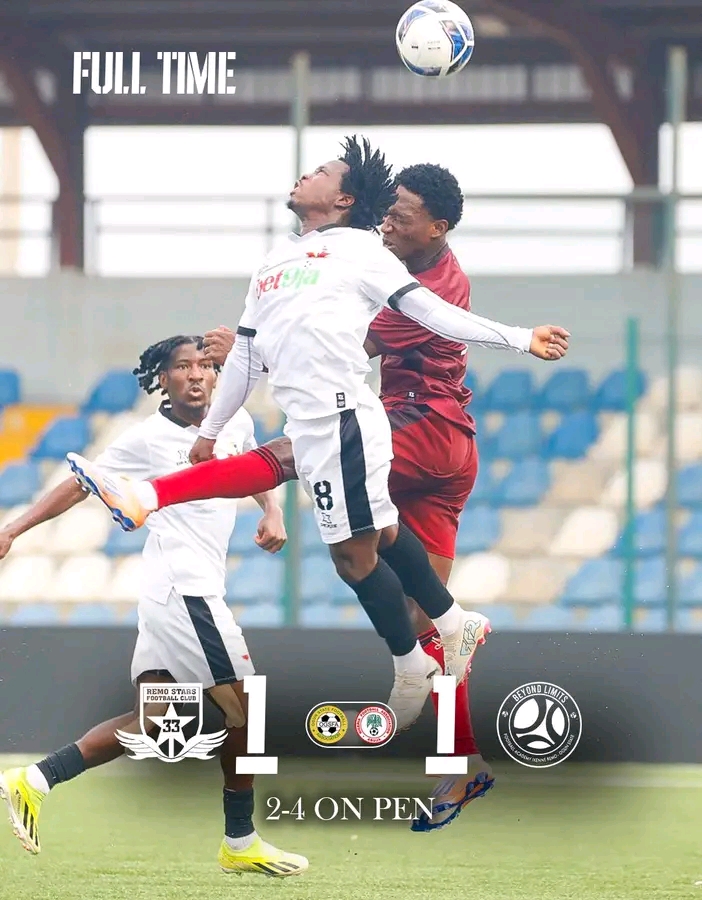 Remo Stars Crash Out of Ogun FA Cup After Shock Defeat to Academy Side
