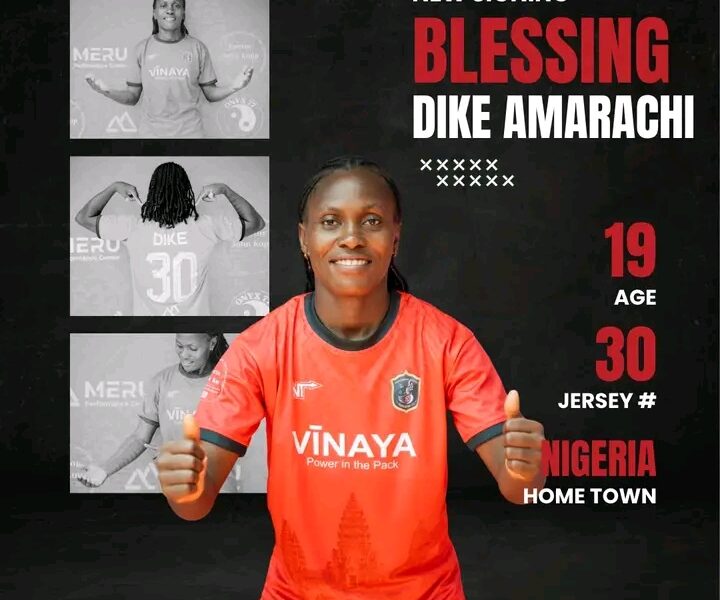 Siem Reap FC Women Secure Star Striker Dike Amarachi Blessing