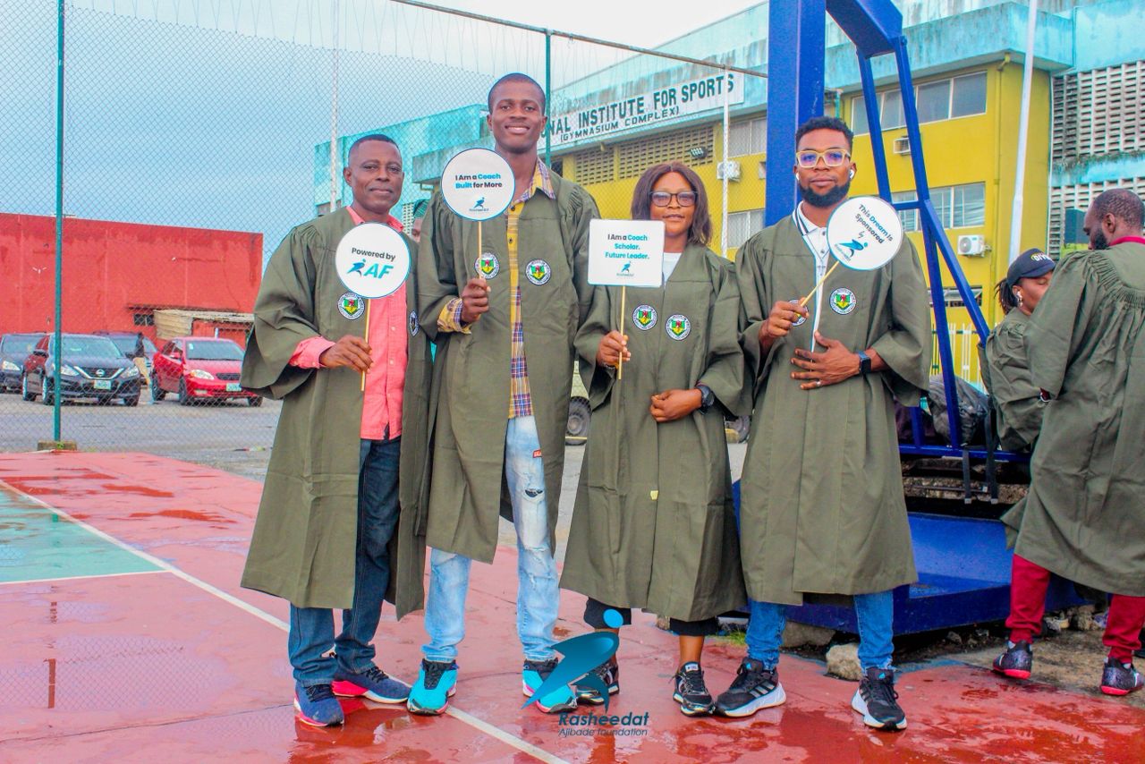 Rasheedat Ajibade Foundation Sponsors 25 Aspiring Coaches for Professional Training at NIS Lagos