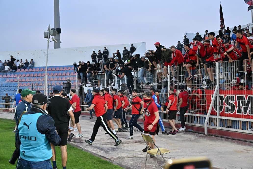 Violence in Safi Mars CAF Semi-Final as Match Proceeds Under Heavy Security
