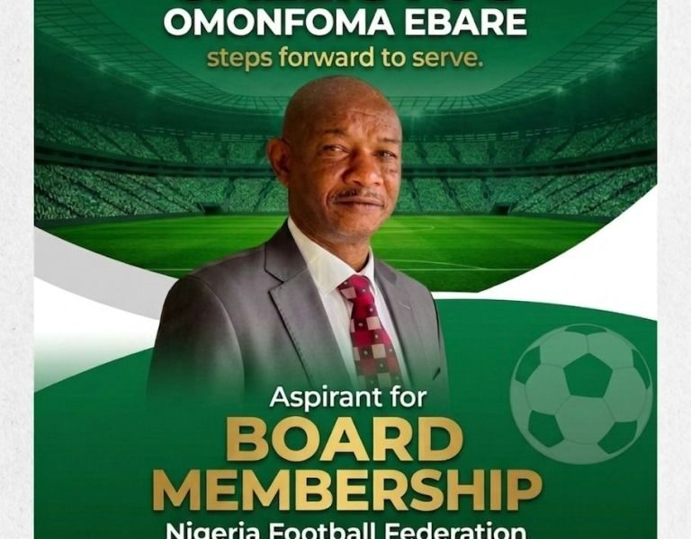Callistus Ebare Eyes NFF Board Seat as Lafia Elective Congress Nears