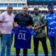 Super Eagles Coach Eric Chelle Attends NPFL Clash, Scouts Talent for Unity Cup
