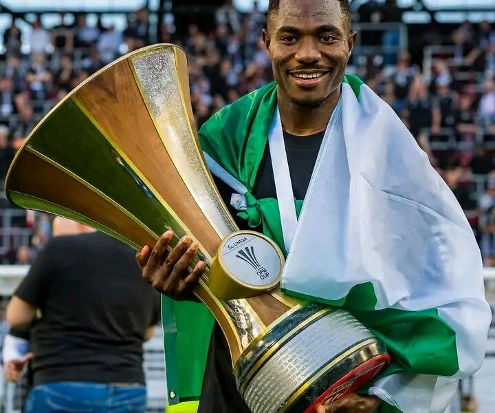Moses Usor Stars as LASK Clinches First Major Trophy in 61 Years