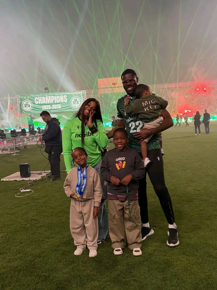 Francis Uzoho Helps AC Omonia Clinch 2025/26 Cypriot First Division Title, celebrates with family