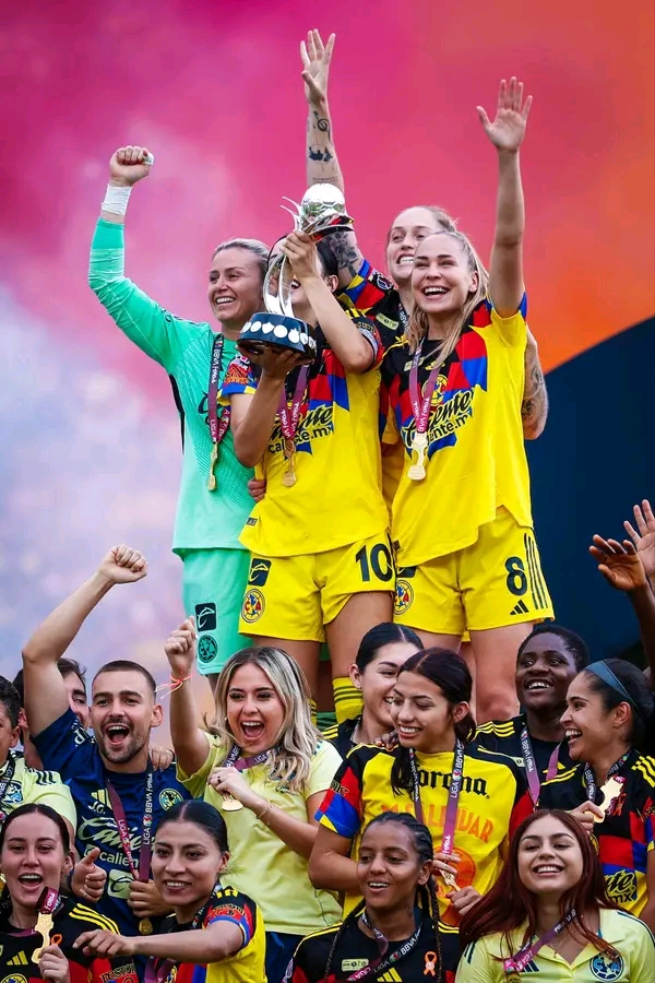 Liga MX Femenil: Chidinma Okeke’s Club America Crowned Champions After Dominant Win Over Rayadas