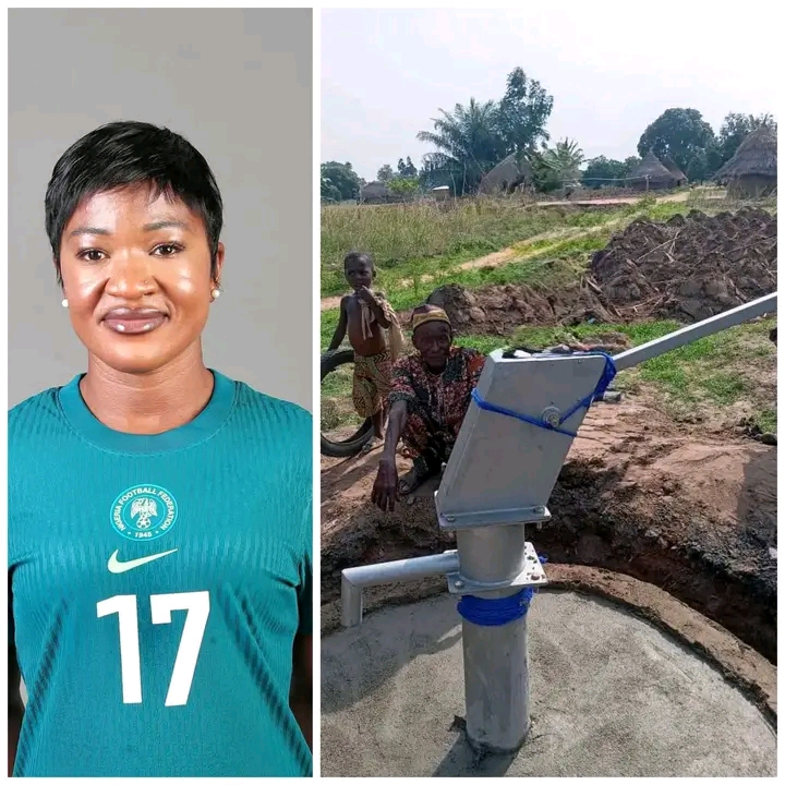 Francisca Ordega Gives Back: Donates Borehole to Hometown Community in Benue State