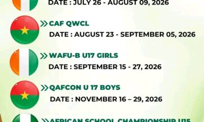 Nigeria to Host 2026 WAFU B African Schools Championship