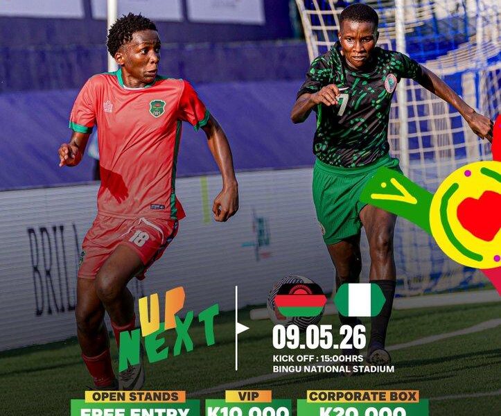 Falconets Face Intense Home Crowd as Malawi Offers Free Entry for U-20 World Cup Qualifier