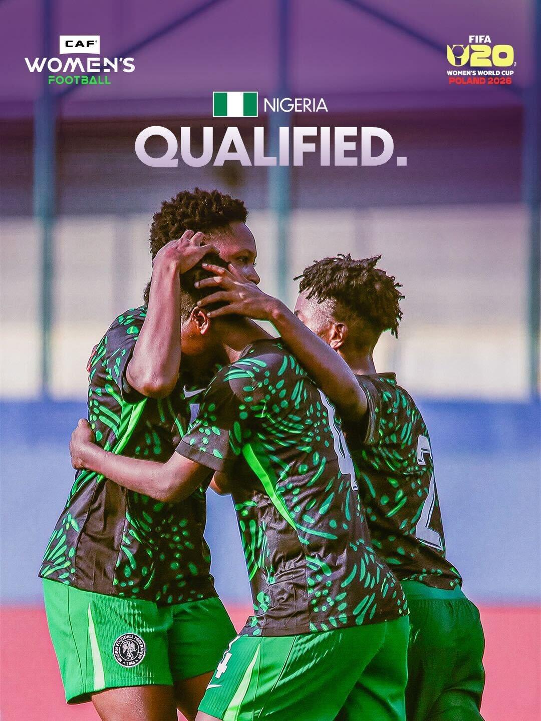 Falconets, Ghana Seal 2026 FIFA U-20 Women’s World Cup Spots