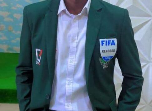 Nigerian Referee Kazeem Abdulsalam Officiates AFCON U-17 Quarter-Final Clash