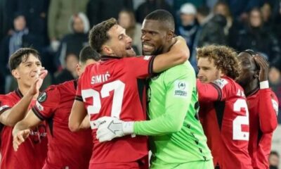 Francis Uzoho Celebrates First League Title as Omonia End Five-Year Wait