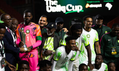 Terem Moffi, Alhassan Yusuf Fire Super Eagles to Back-to-Back Unity Cup Titles