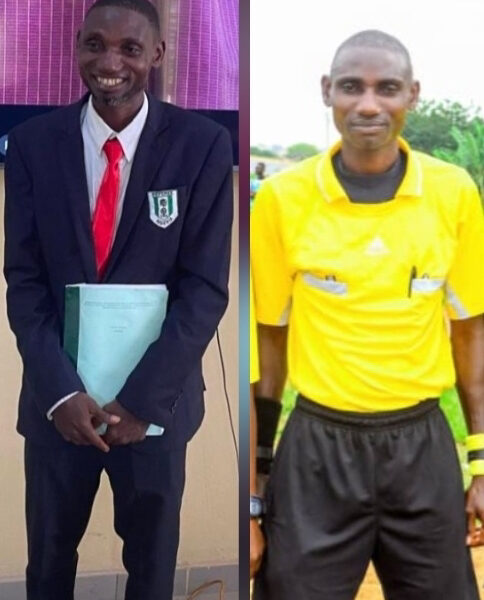 NPFL Referee Usman Abubakar Earns PhD from University of Ilorin
