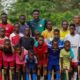 Taiwo Awoniyi Spends Holiday in Ilorin, Inspires Young Footballers in Kwara