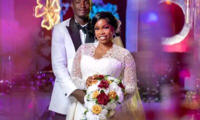 Former Bendel Insurance Striker Imade Osarenkhoe Weds Oghogho Sandra