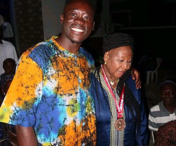Akor Adams Returns to Nigeria for Holiday, Celebrates AFCON Bronze With Family