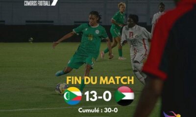 Comoros Set Up Super Falcons Clash After Crushing Sudan 30-0 on Aggregate