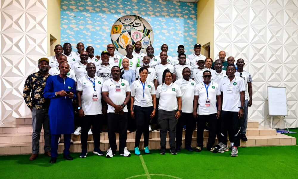 NFF Reaffirms Drive to Elevate Coaching and Refereeing Standards