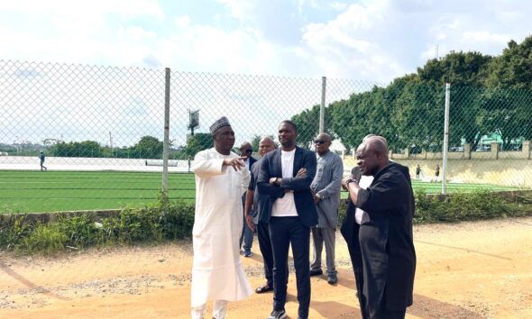 CAF Acting GS Commends NFF Leadership Over World-Class Football Infrastructure Project