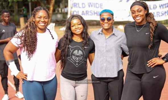 Athletics meet Football: Rasheedat Ajibade attends Commonwealth trials in Lagos