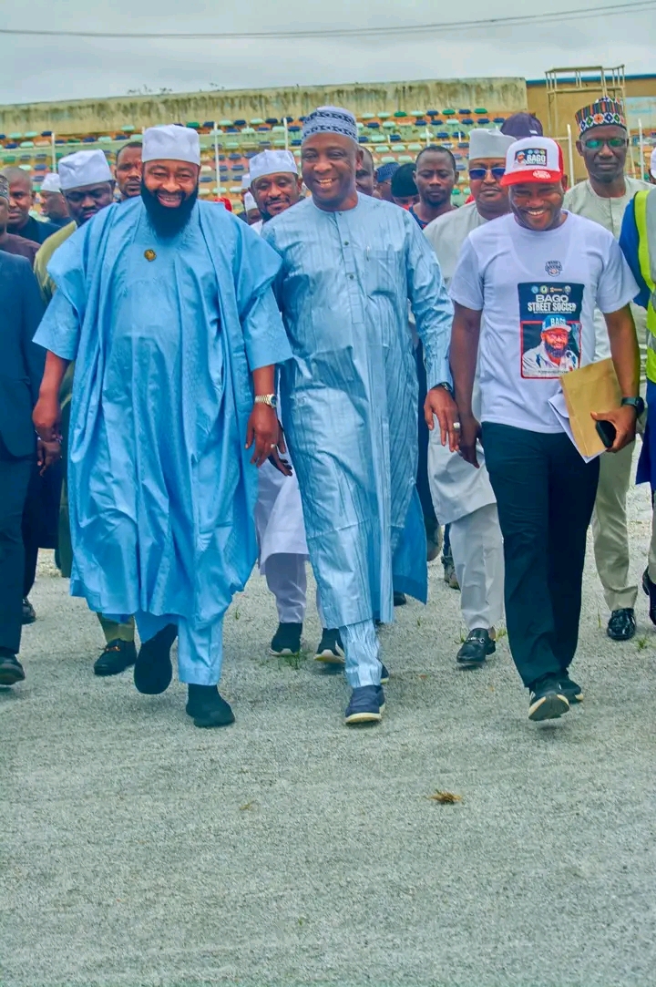 Bago, NFF President Inspect Bako Kontagora Stadium Renovation, Target Niger Tornadoes’ Return to Minna