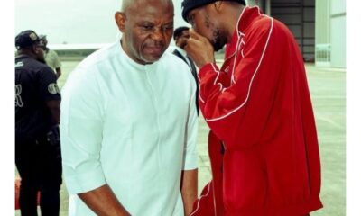 Osimhen Shares Private Jet Journey With Tony Elumelu Ahead of Galatasaray Pre-Season Return