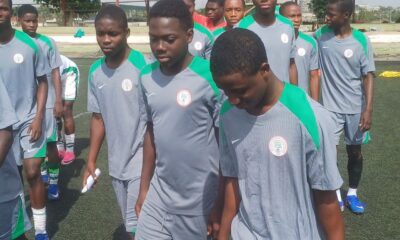 Golden Eaglets Depart for China Ahead of Four-Nation Youth Football Tournament