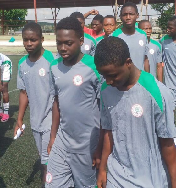 Golden Eaglets Depart for China Ahead of Four-Nation Youth Football Tournament