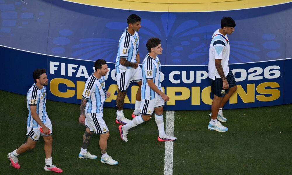 Julian Alvarez breaks silence after World Cup heartbreak as Barcelona move looms