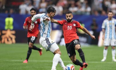 Paredes turns World Cup tackle on Egypt’s Marmoush into artwork as moment hailed ‘iconic’