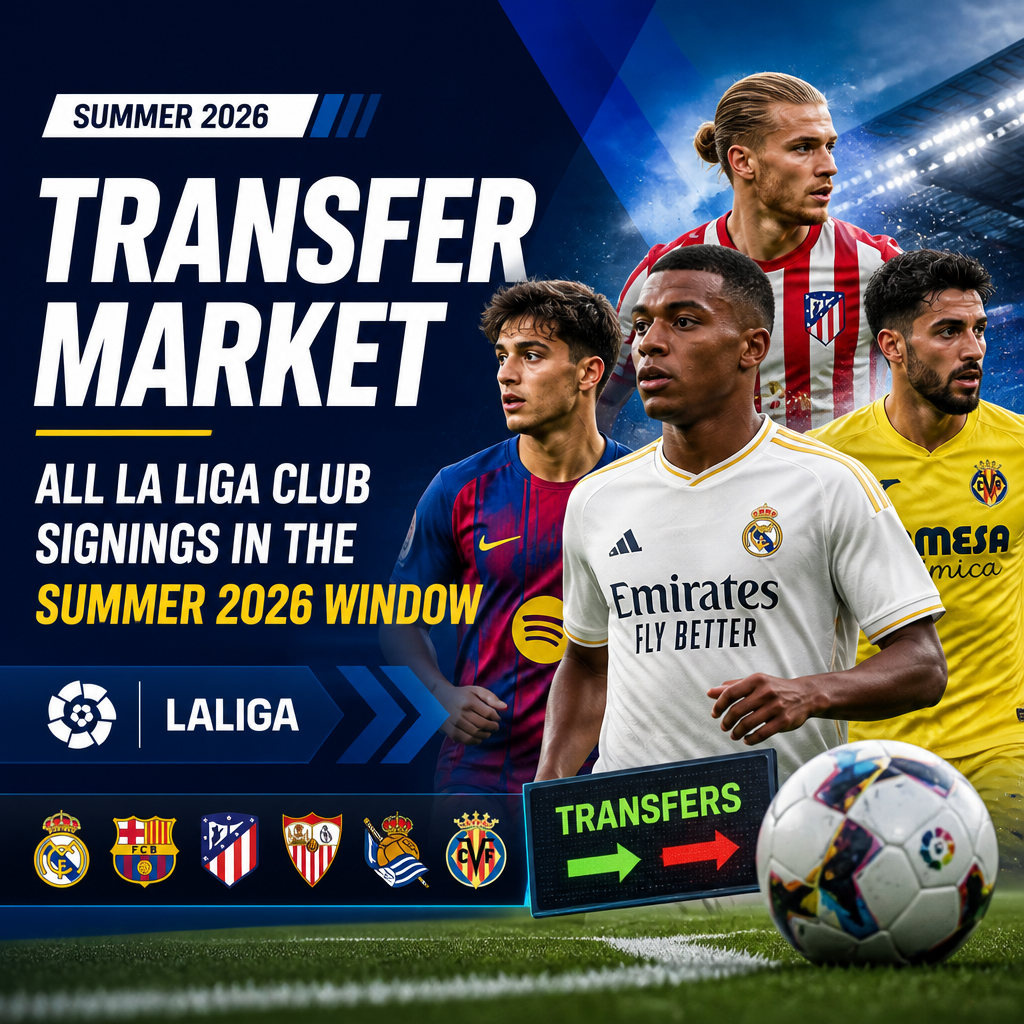 La Liga 2026: Barcelona title defence, Real Madrid rebuild and full summer transfer deals La Liga 2026: Barcelona title defence, Real Madrid rebuild and full summer transfer deals