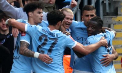 Man City move to secure future with new long-term deals for Doku and Khusanov