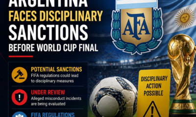 Argentina face possible FIFA sanctions over Falklands banner after World Cup semi-final win