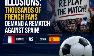 France fans launch petition to replay World Cup semi-final against Spain after penalty row