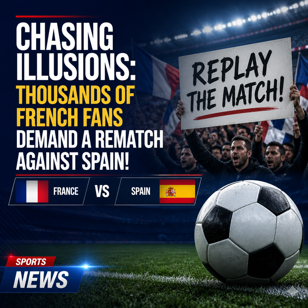 France fans launch petition to replay World Cup semi-final against Spain after penalty row France fans launch petition to replay World Cup semi-final against Spain after penalty row