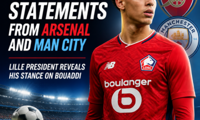 Ayoub Bouaddi: Lille chief insists Arsenal and Man City target likely to stay despite €100m talk