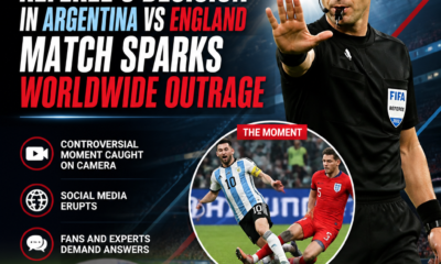 World Cup referee Ismail Elfath’s quiet act of faith goes viral after Argentina–England semi-final