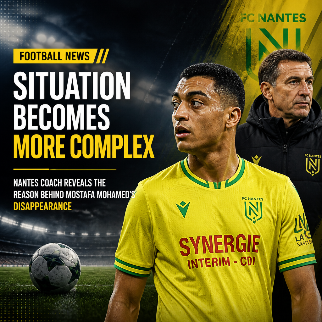 Mustafa Mohamed missing as Nantes ‘lose contact’ with Egypt striker amid stand-off