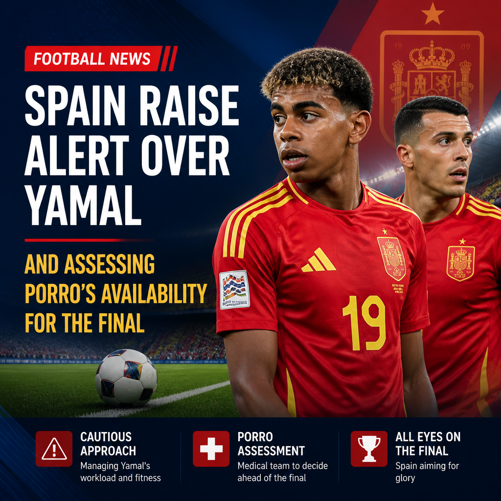 Spain sweat on Lamine Yamal fitness as World Cup final with Argentina looms Spain sweat on Lamine Yamal fitness as World Cup final with Argentina looms