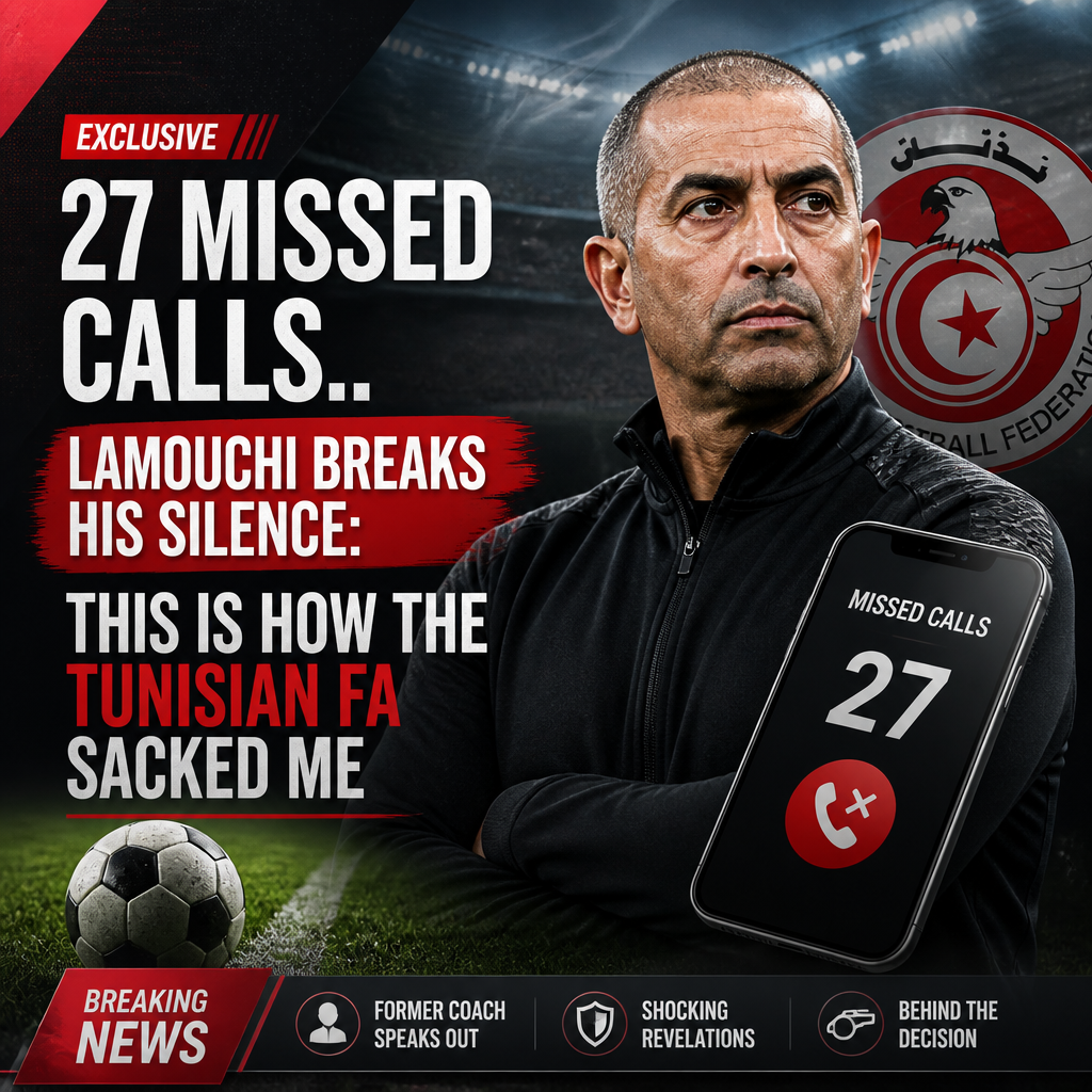 Sabri Lamouchi: Sacked Tunisia coach says World Cup exit was revealed by ‘27 missed calls’ Sabri Lamouchi: Sacked Tunisia coach says World Cup exit was revealed by ‘27 missed calls’