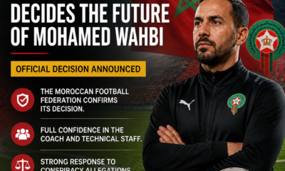 Morocco back coach Mohammed Ouahbi despite World Cup quarter-final exit