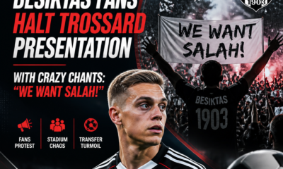 Mohamed Salah chants drown out Leandro Trossard unveiling as Besiktas fans demand star signing