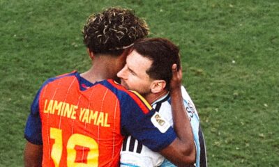 Lamine Yamal’s father says teenage star ‘gave Messi his blessing’ in 2007 photo