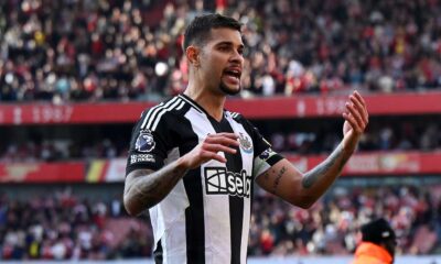 Arsenal prepare £70m bid for Bruno Guimaraes after midfielder signals desire to leave Newcastle