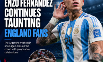 Enzo Fernandez taunts England fans with Wonderwall post after World Cup semi-final win