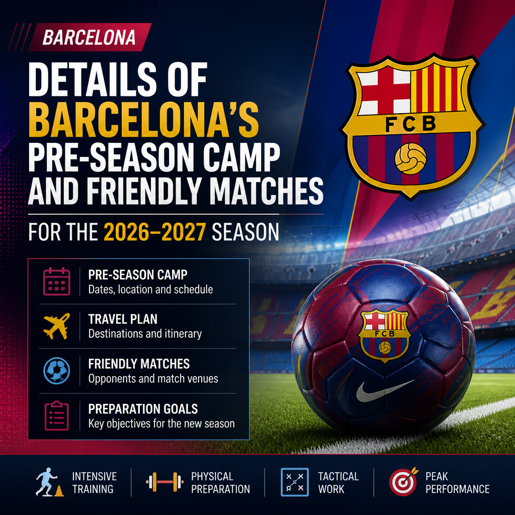 Barcelona launch Hansi Flick era with intensive pre-season tour in England