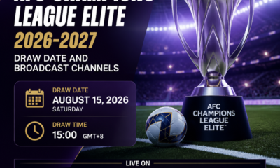 Asian Champions League Elite draw date confirmed for 2026-27 as AFC unveils next chapter