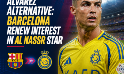 Barcelona eye Alvarez as Lewandowski replacement with Saudi-based Duran proposed as back-up option